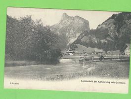 Landschaft bei Kandersteg mit Gellihorn
