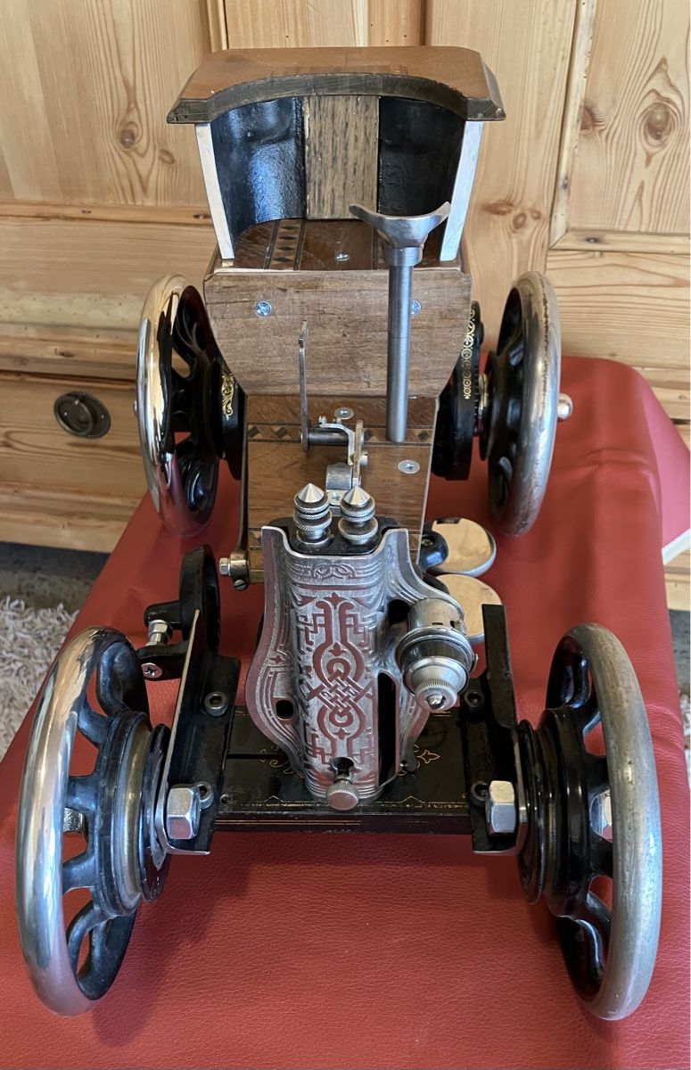 Tutte le decorazioni: Steampunk / Singer / Nähmaschine – Usato da Bubendorf venduto da gloko 4