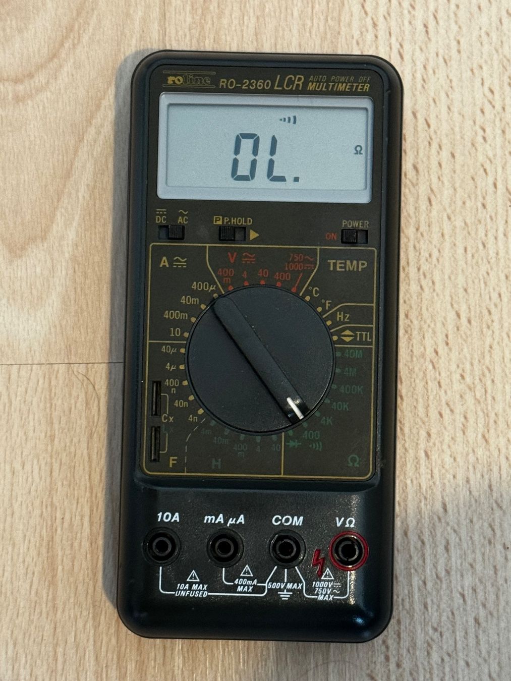 Misurare: Reline RO-2360 LCR Multimeter – Usato da Zürich venduto da colorblindrummer