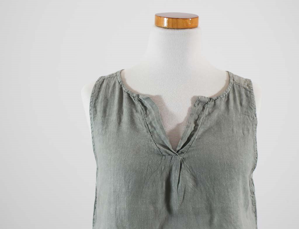 Tops: MADE IN ITALY Leinen-Top Gr. One Size – Gebraucht aus Belp von caramel-secondhand 1