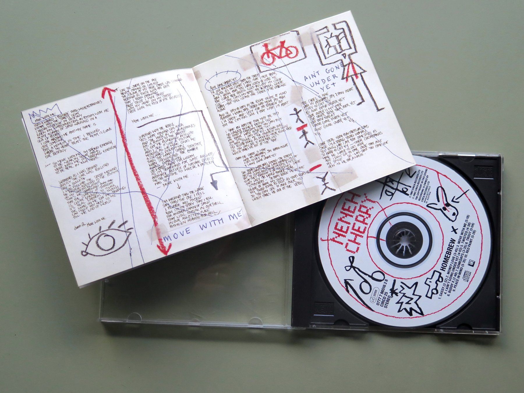 CD: (p) CD NENEH CHERRY: Homebrew, 1992 – Usato da Bern venduto da Balzamico 2