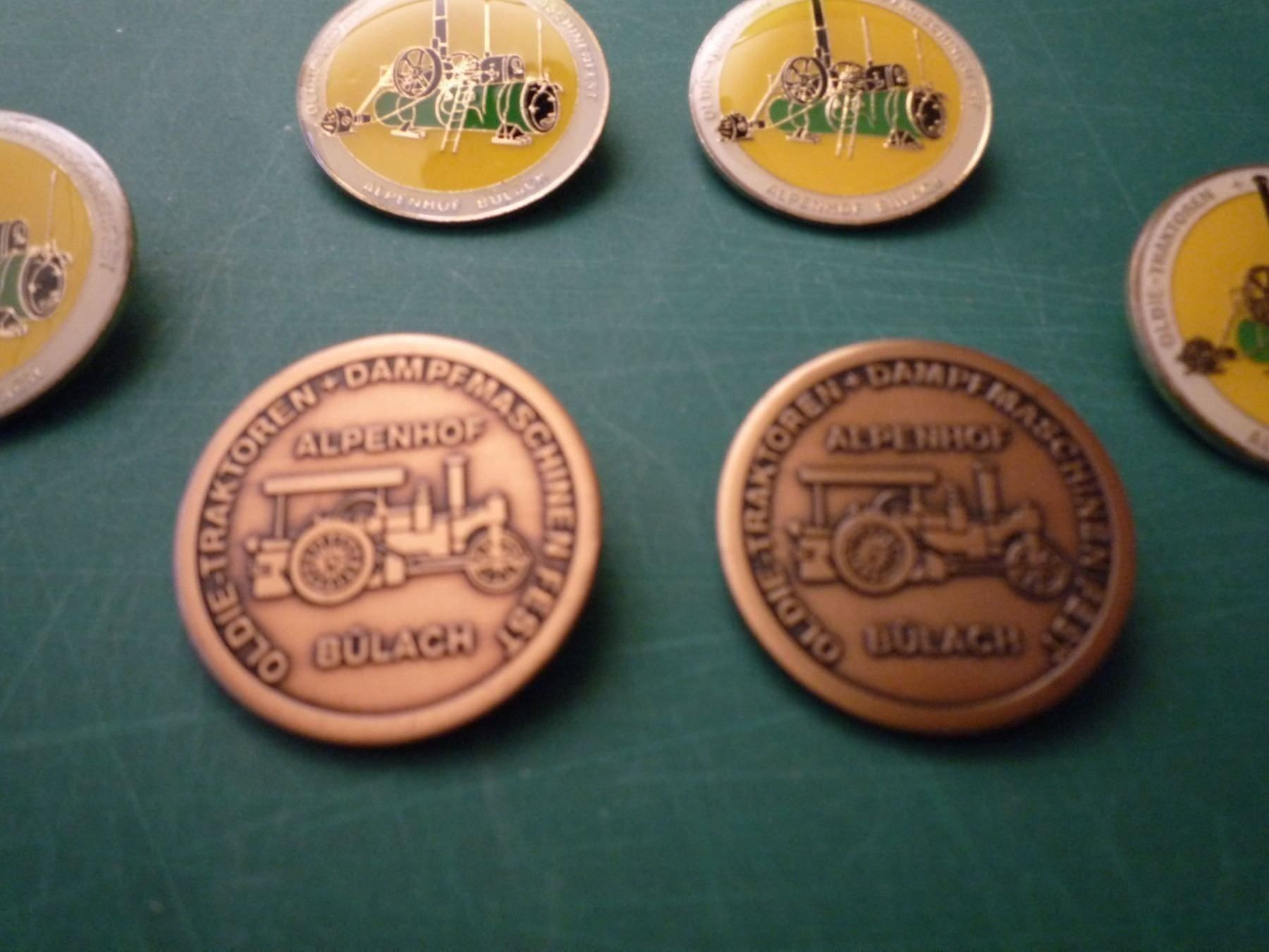 Placchette & Badge: Dampfmaschinen Abzeichen zum Anstecken – Usato da Rafz venduto da Sonnenblume305 1