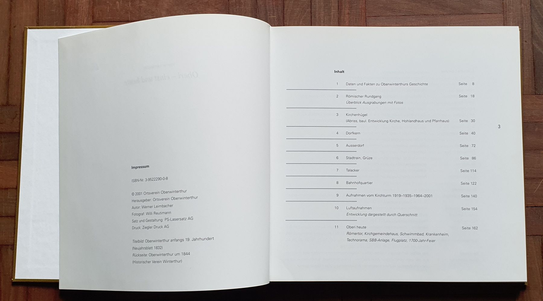 Libri: Buch - Werner Leimbacher; Oberi - einst und jetzt – Usato da Kreuzlingen venduto da Rschweiz1 1