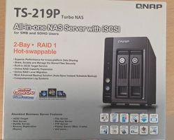 QNAP TS-219P NAS, inkl. 1x 2TB Toshiba HDD