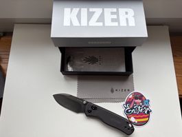 Kizer Drop Bear 2, Black Aluminium, Black DLC, EDC