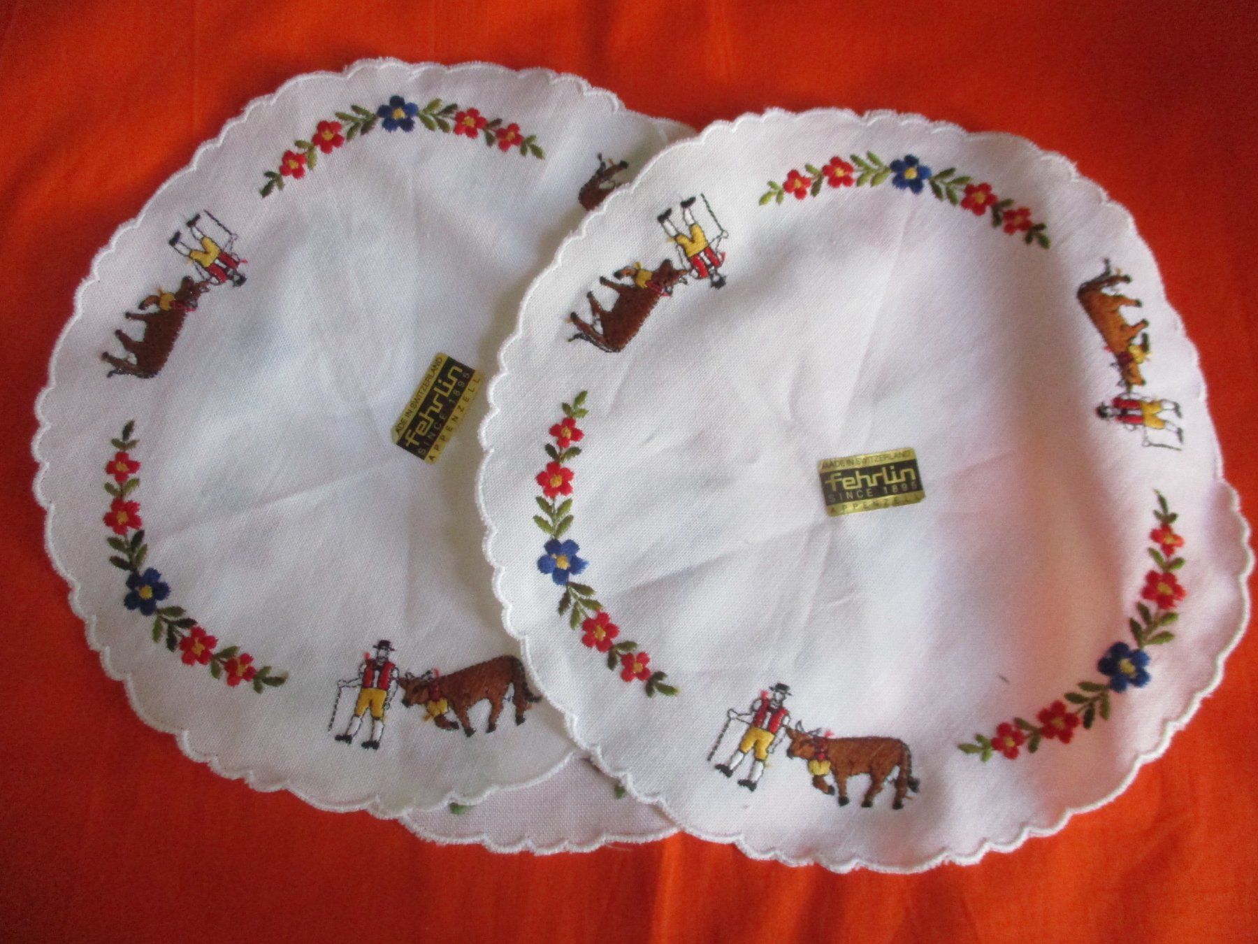 Altra biancheria da tavola: 2 x Tischdecke Decke Fehrlin Appenzell – Nuovo (secondo la descrizione) da Birsfelden venduto da alles-muss-raus