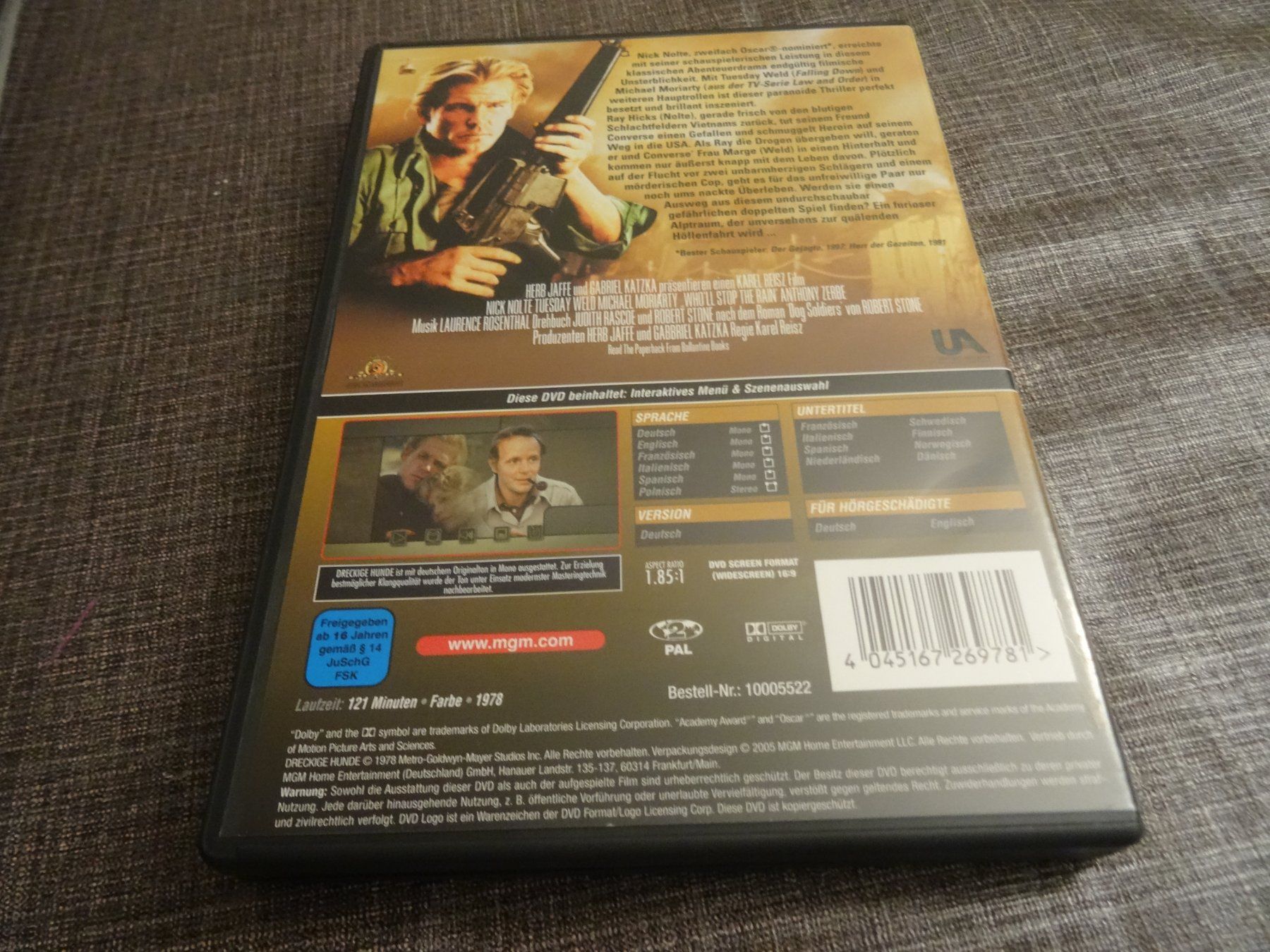 Tutti i DVDs: DVD Film Dreckige Hunde Nick Nolte – Usato da Olten venduto da Disc-Verkauf 2