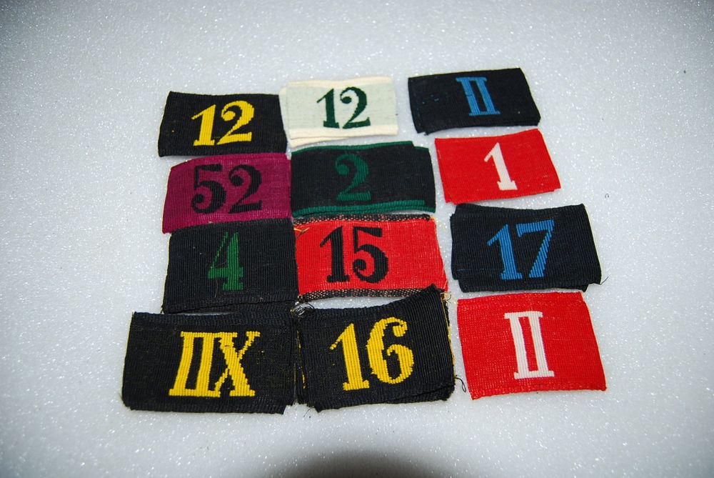 12 Paar Baumwoll-Handschuhe Schwarz - Größe 11 Fourchette Design