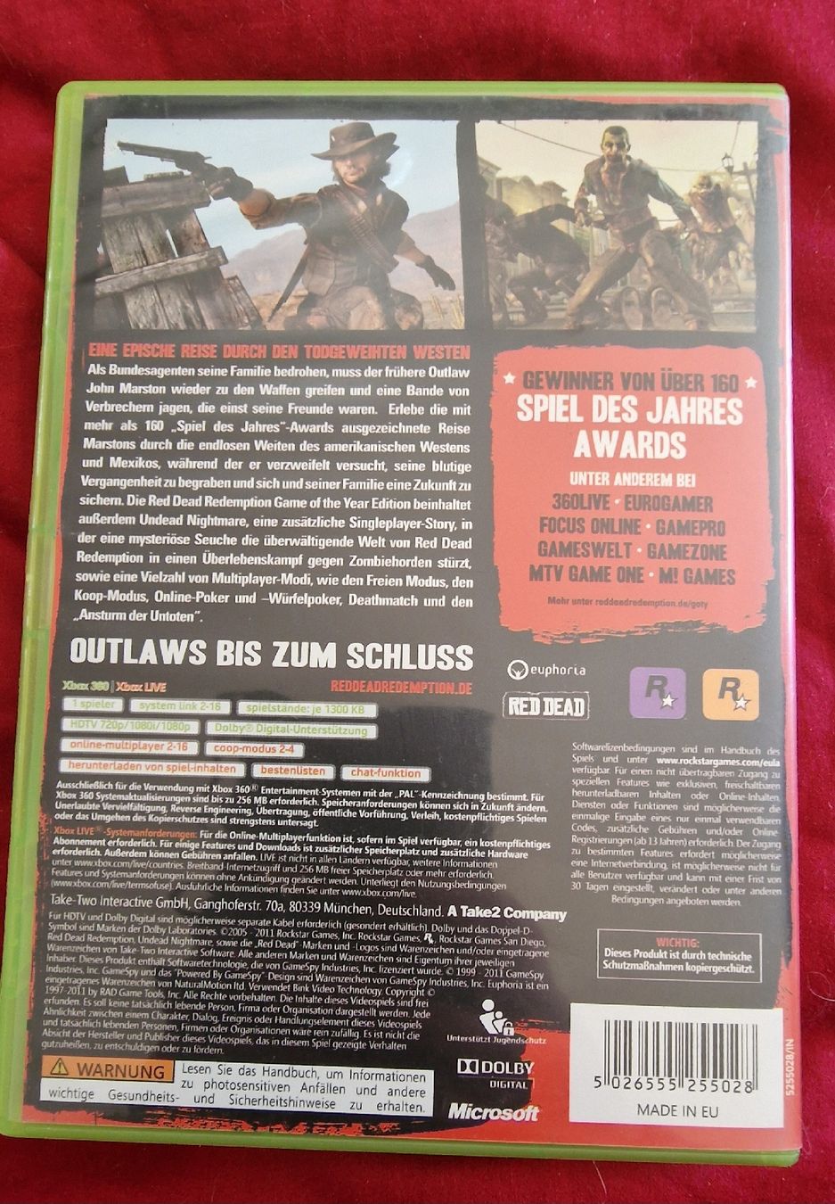 Microsoft Giochi: Red Dead Redemption GOTY Xbox 360 – Usato da Mauren venduto da Karnickel81 1