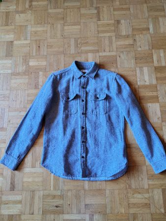 Hemd von Gap, Hellgrau, Standart fit, XS