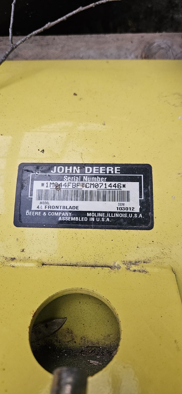John Deere Sgombero neve: Lame à neige pour John deere  – Usato da Vich venduto da Max-Mechanics 1