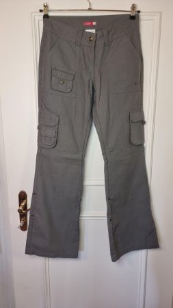 🌺Vintage SAIX Coole Cargohose Gr. 38, Grau, top Zustand!🌺