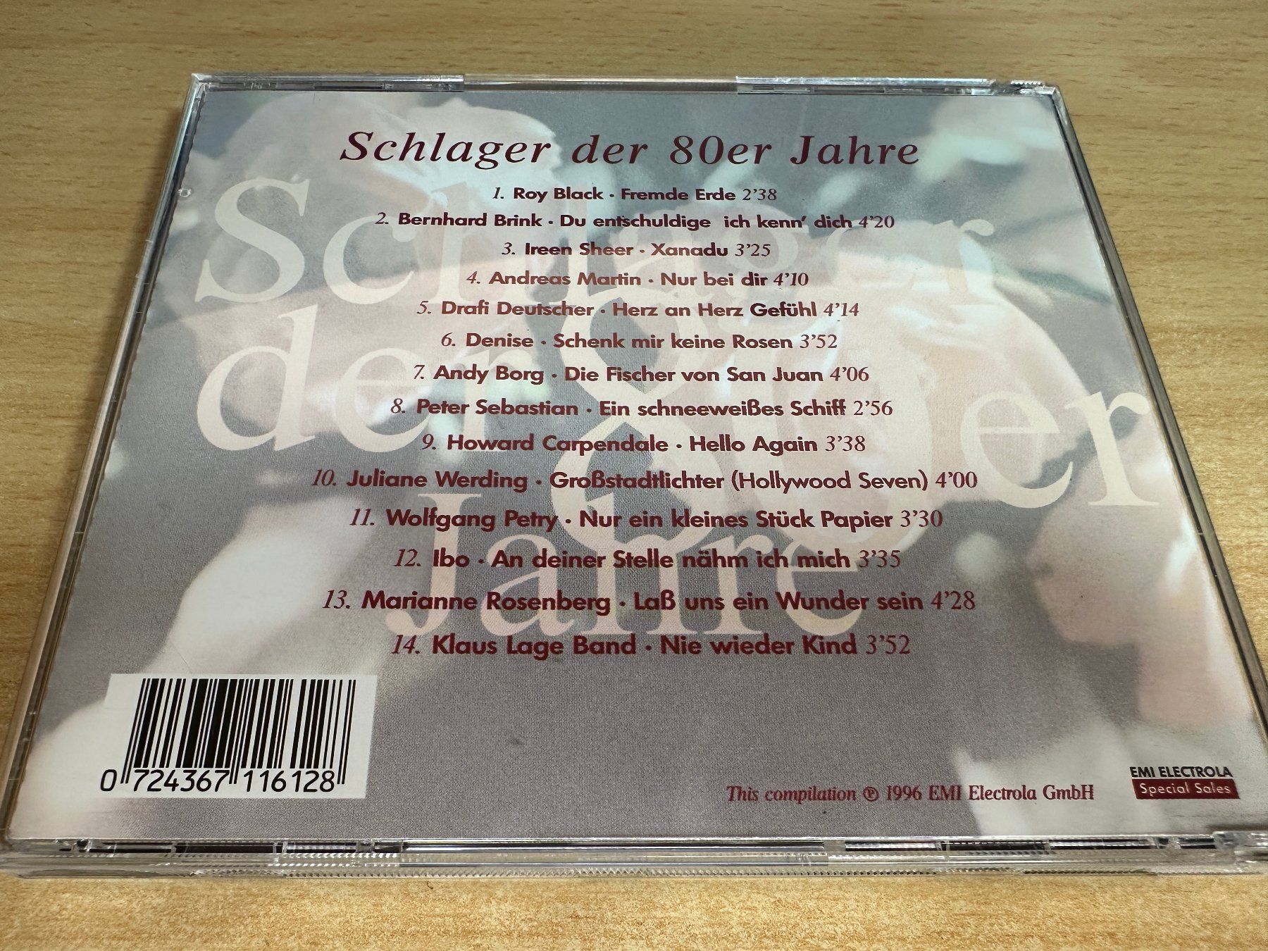 CD: D8 Schlager der 80er Jahre – Usato da Rikon im Tösstal venduto da Alpenmutz 1
