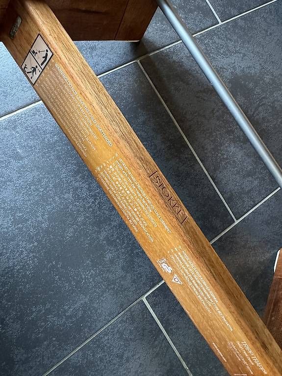 Seggioloni: Original STOKKE Tripp Trapp Walnuss – Usato da Buchs ZH venduto da crazyhandbaggirl123 4