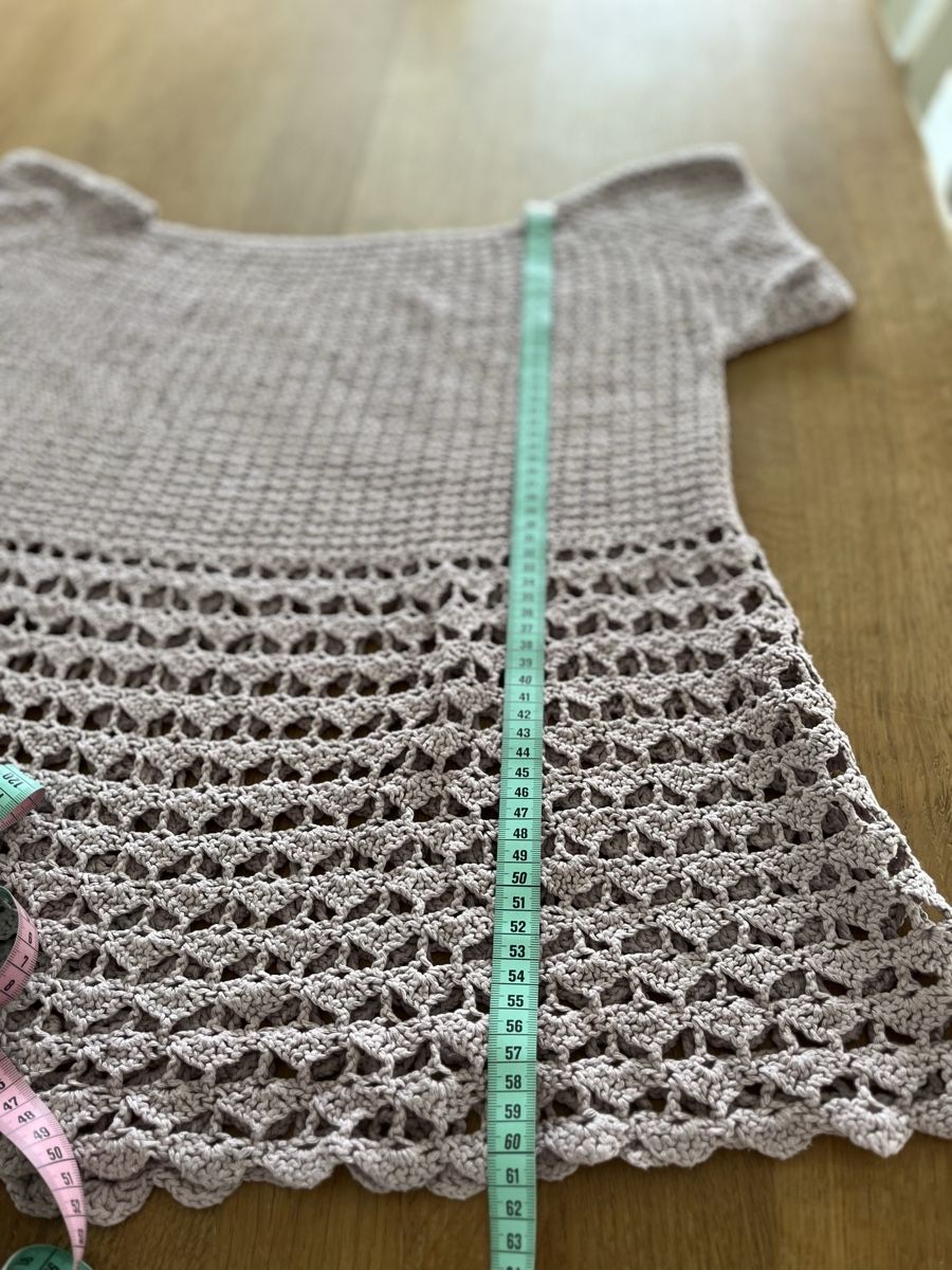 Tuniken: Handmade gehäkelt Tunika Gr.XL – Gebraucht aus Herrenschwanden von Kamel1 4