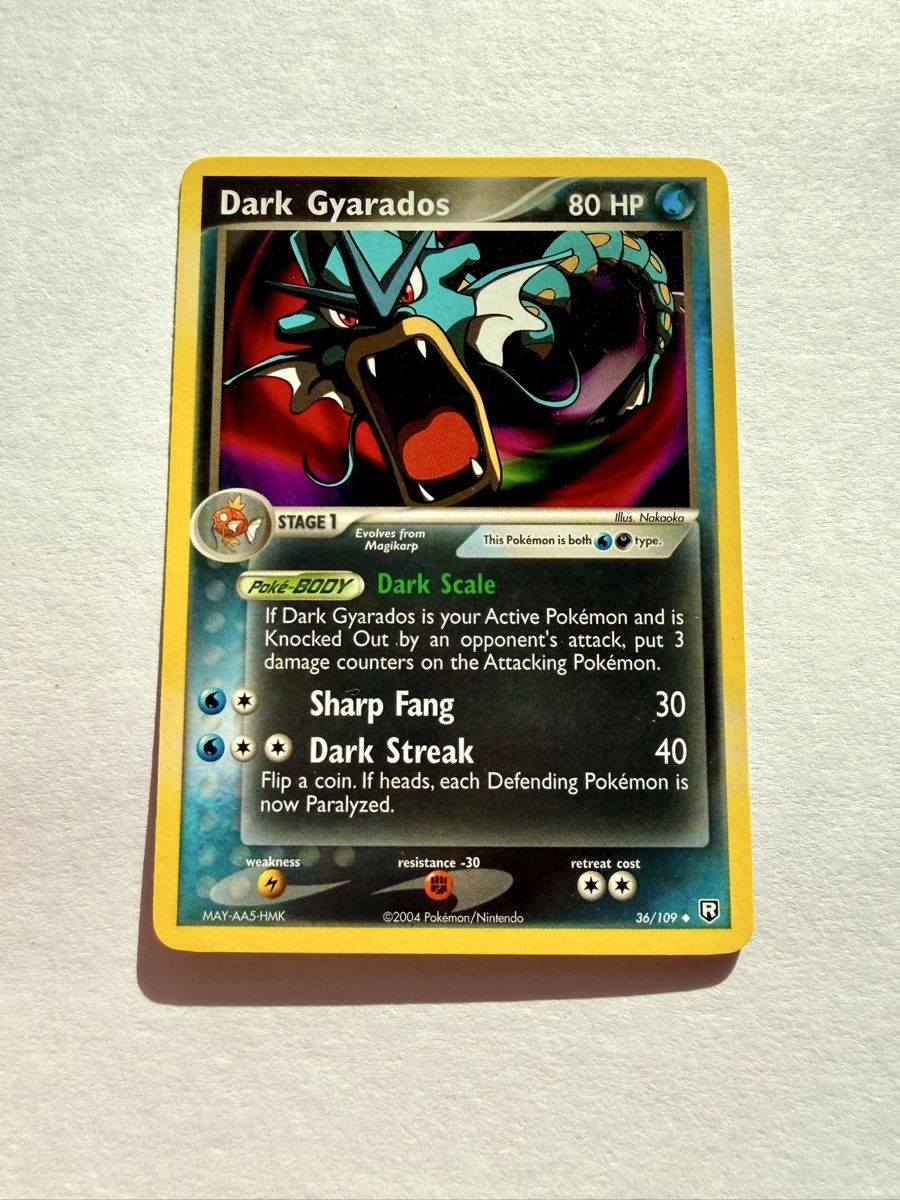 Pokémon Cartes à collectionner: Pokémon Dark Gyarados / EN – D'occasion à Läufelfingen par Seraphim13