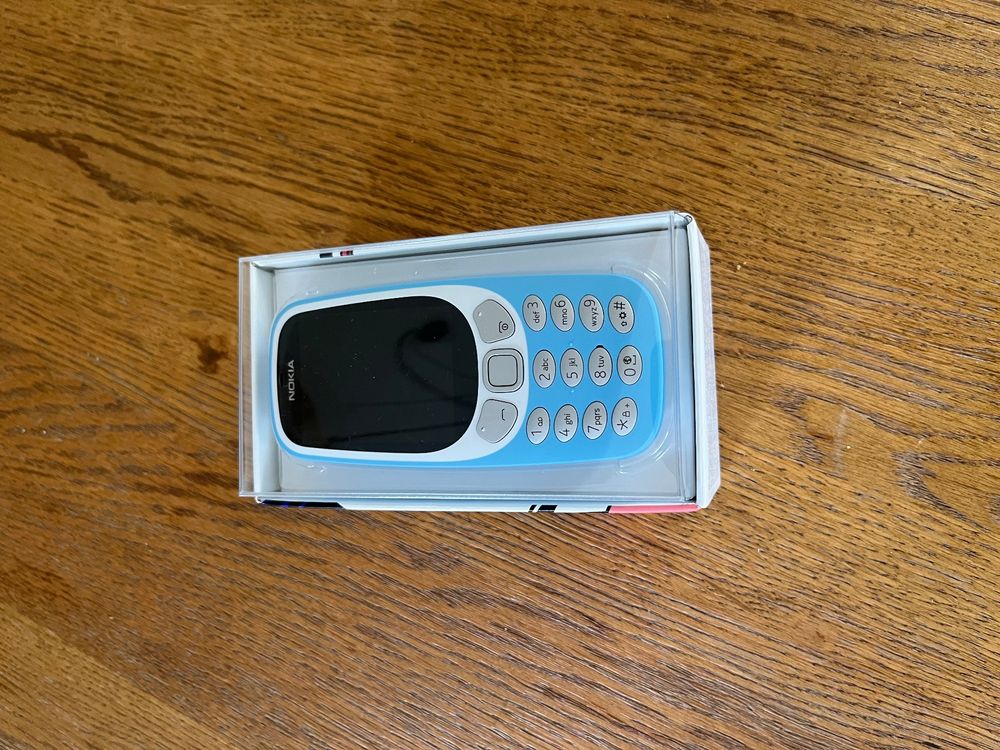 Coque Nokia 3310 à rabat en cuir PU béquille fente carte fermeture