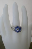 Rhodinierter Ring