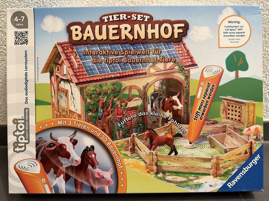 Tiptoi Giocattoli: Tip Toi: Tier Set Bauernhof – Usato da Pfungen venduto da Mafo88