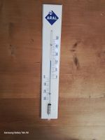 Vintage Emaille Aral Schild Thermometer-1950er Jahre-75cm