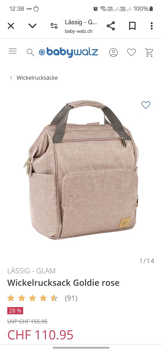 Lässig Borse & Zaini: Neuwertiger Lässig Wickelrucksack – Nuovo (secondo la descrizione) da Wimmis venduto da hawaiiblume 5