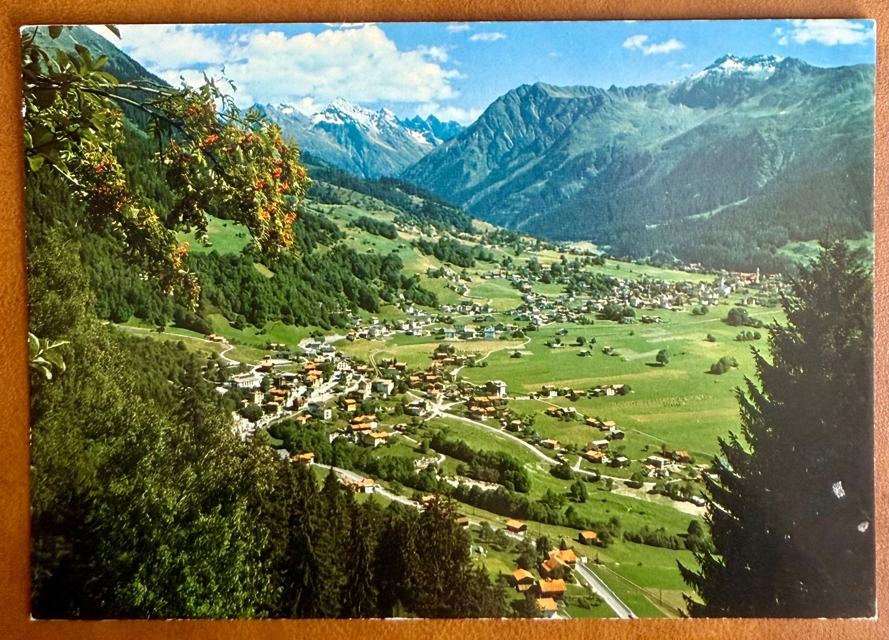 Ansichtskarten: Klosters - Panorama 1976 – Gebraucht aus Lutry von Ediego
