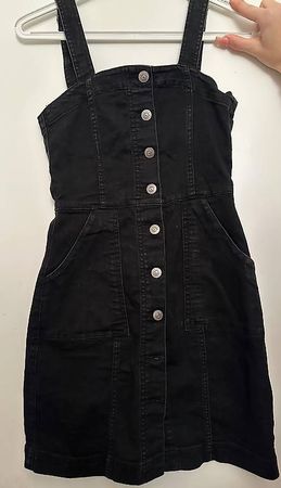 Jeanskleid Schwarz