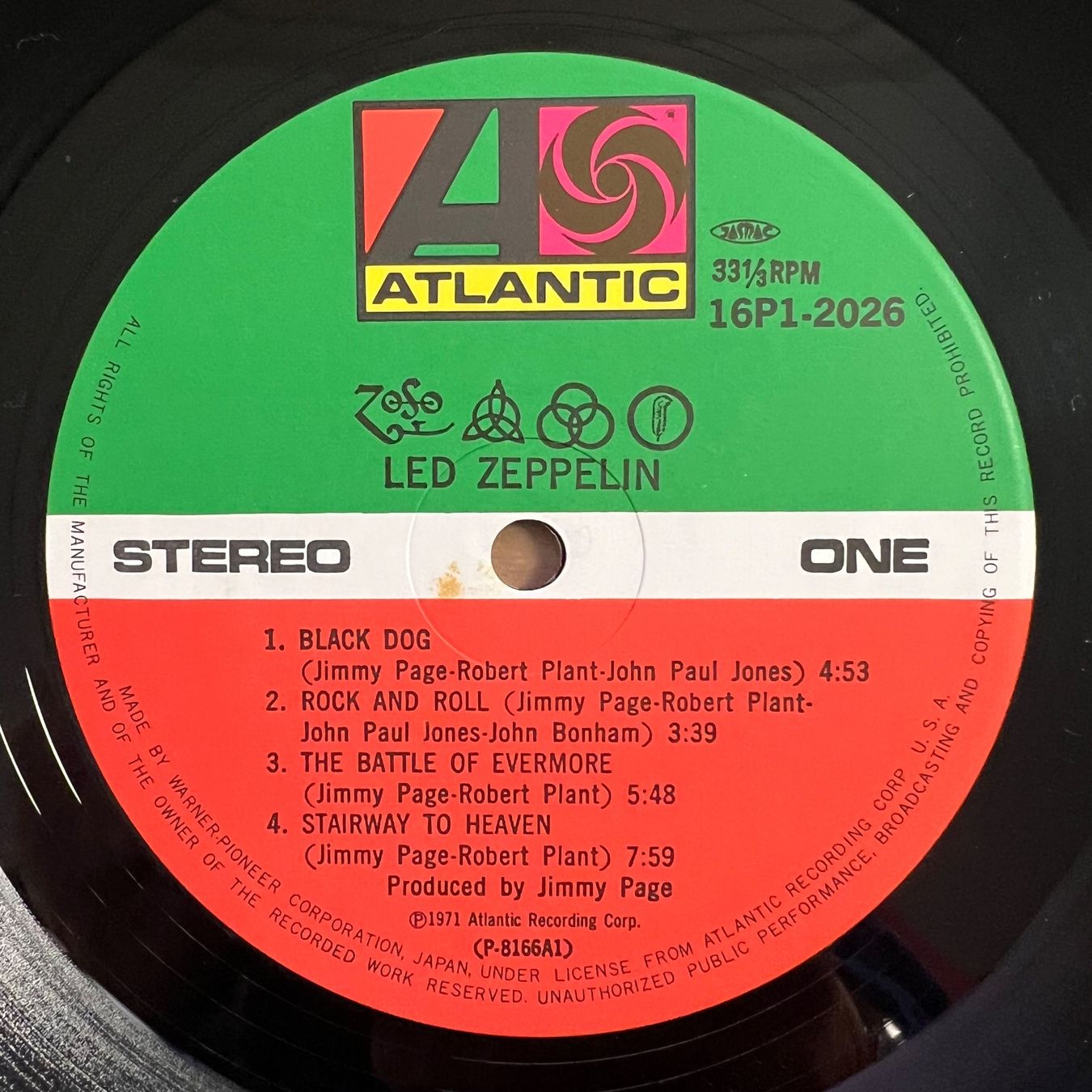 Schallplatten: Led Zeppelin - Untitled / Japan-Press. 1988 - TOP – Gebraucht aus Gais von soundcave57 6