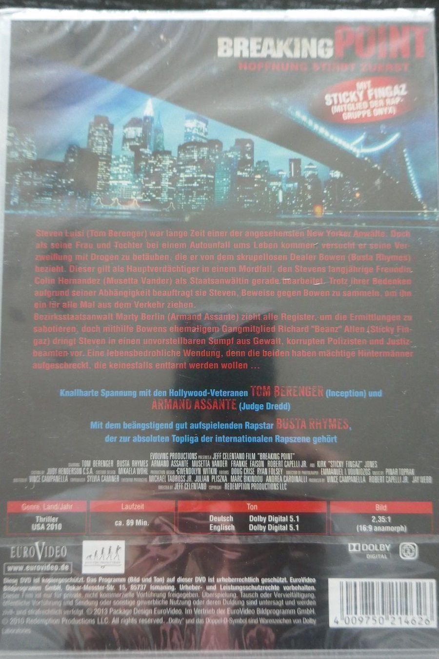 Tutti i DVDs: OVP: DVD Breaking Point – Nuovo e nell'imballaggio originale da Horgen venduto da Feli39 1