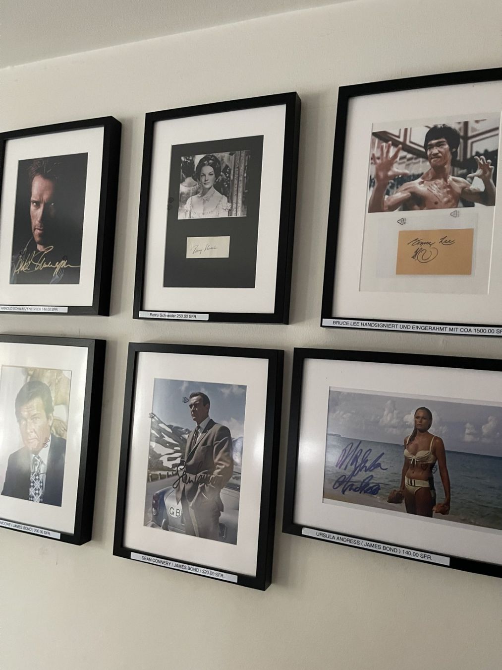 Autografi: ARNOLD SCHWARZENEGGER GERAHMT ORIG. AUTOGRAMM – Usato da Egg b. Zürich venduto da Dbunny 3