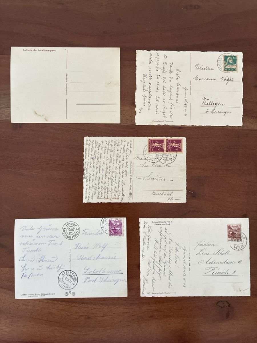 Cartes postales: 10 Ansichtskarten Schweiz vom Grimsel BE – D'occasion à Oftringen par Cla.vD.74 3