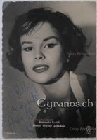 Antonella Lualdi (1931-2023) Schauspielerin - Autogramm