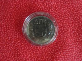 5 Fränkler 1939 B - Silber - selten - Zustand gem. Fotos