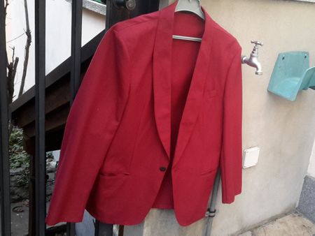 Spring JacKe Wolle & Polyester klassisch leich Gr 50 + Gr 48