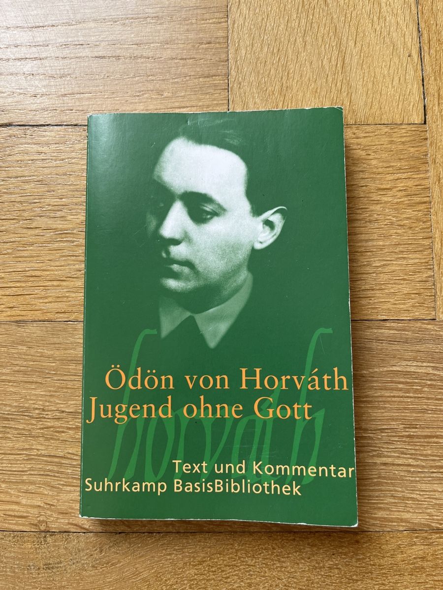 Bücher: Ödön von Horváth - Jugend ohne Gott – Gebraucht aus Basel von