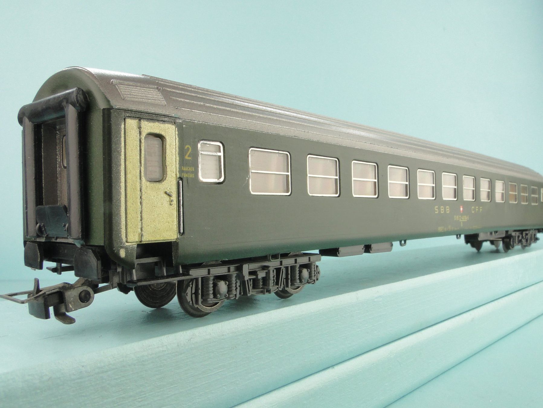 Liliput Modellini di ferrovie: Liliput 282 SBB RIC 2 Kl. – Usato da Bülach venduto da cann11