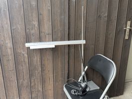 Baltenweiler Designer Tischleuchte 300W Metall dimbar