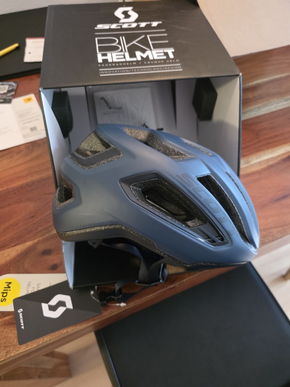 Scott Casques: Velohelm Scott ARX Plus  mit MIPS – Neuf avec emballage d'origine à Mols par Naebetsee2.0