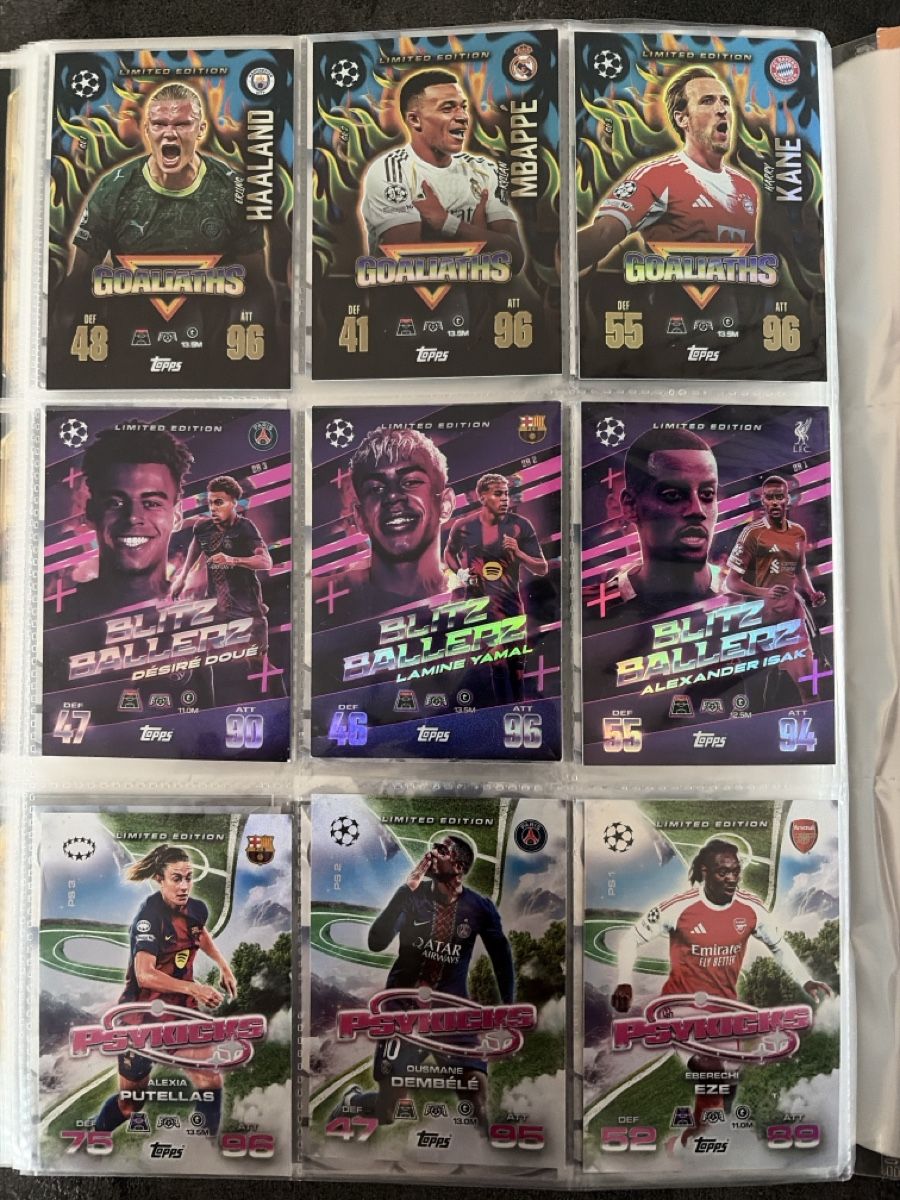 Topps Carte collezionabili: Fussball Karten Topps Limited Edition Set 9 Karten – Nuovo (secondo la descrizione) da Laupersdorf venduto da JasperQuin
