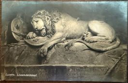 LUZERN - Löwendenkmal - Ansichtskarte