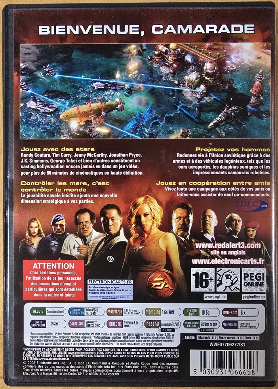 Microsoft Jeux: PC : Command & Conquer - Alerte Rouge 3 – D'occasion à Froideville par xXSebastienXx 1