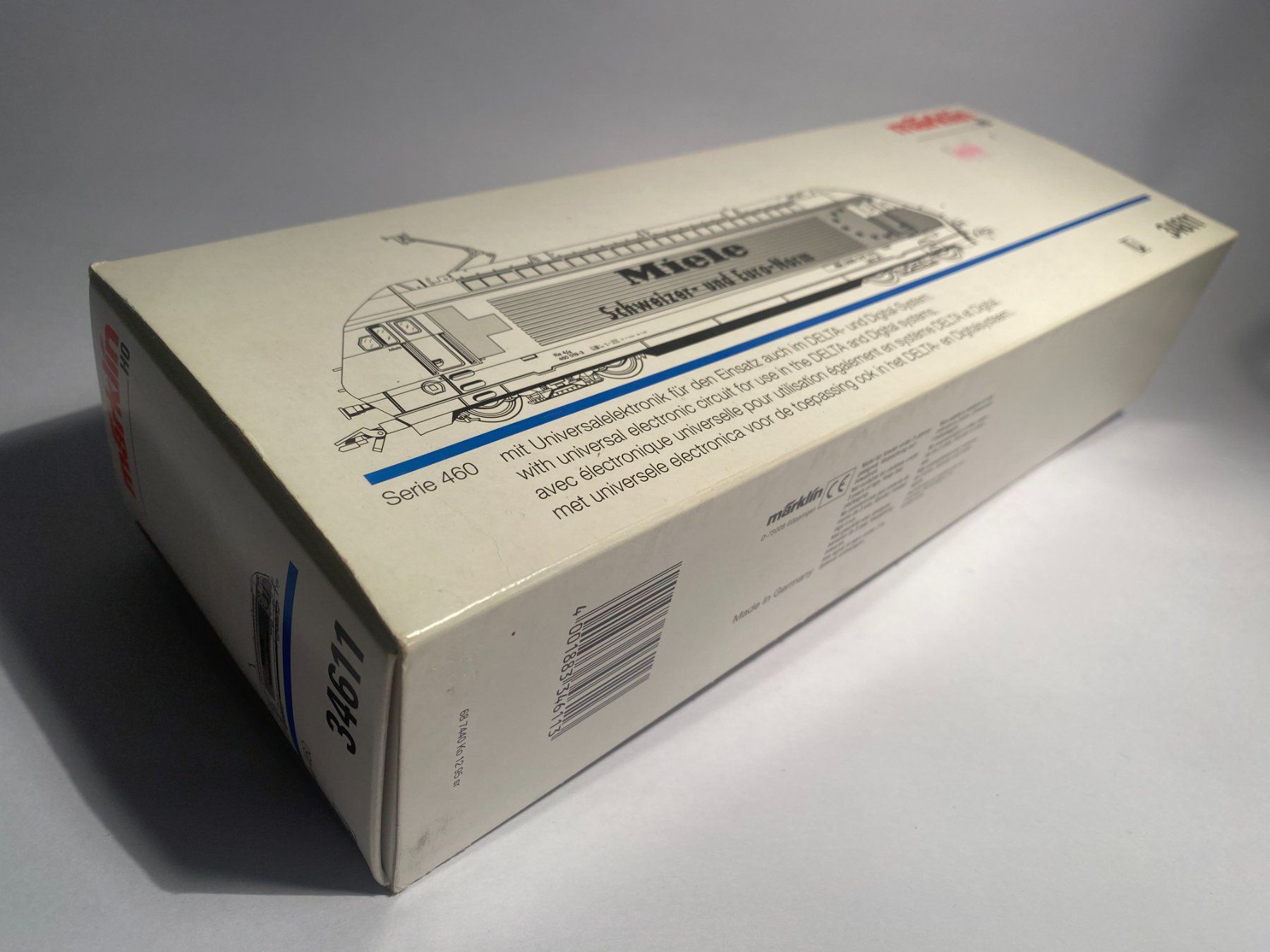 Märklin Modellini di ferrovie: Märklin E-Lok SBB RE460 MIELE, AC Delta – Usato da Buchrain venduto da Modellbahn11 9