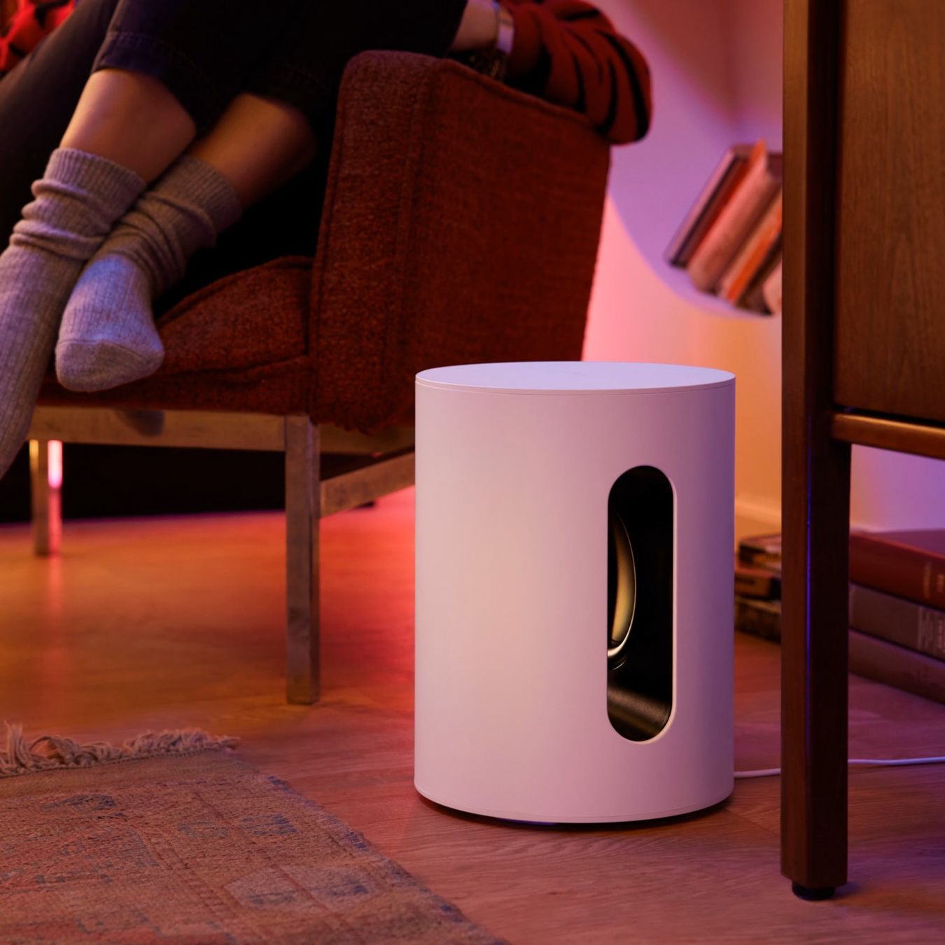 Sonos Home Cinema: SONOS Sub Mini WLAN-Subwoofer (Weiss) – Nuovo e nell'imballaggio originale da Lauerz venduto da Pschilt3 4
