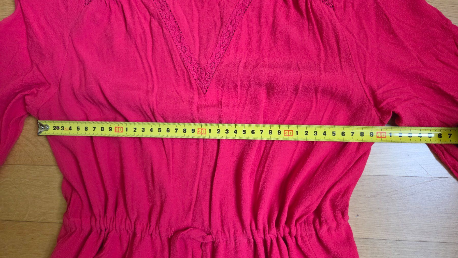 Maje Vestiti: Maje Kleid mit Spitze Rot – Usato da Fislisbach venduto da Maieriisli25 7
