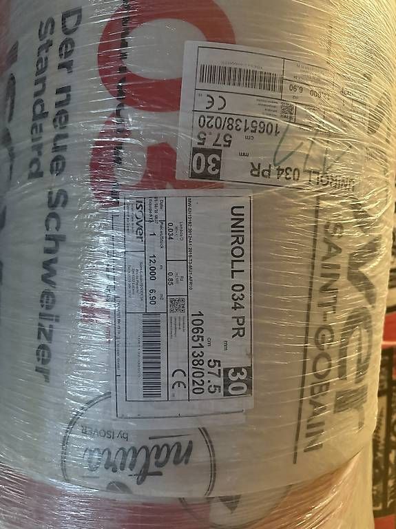 Füllmaterial: Isolation Uniroll 30/575 x12m 6.9m2 – Neu (gemäss Beschreibung) aus Arbon von Hermann1978 1