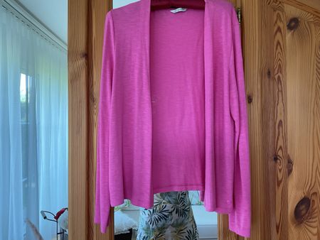 Tom Tailor Strickjacke pink Grösse M.