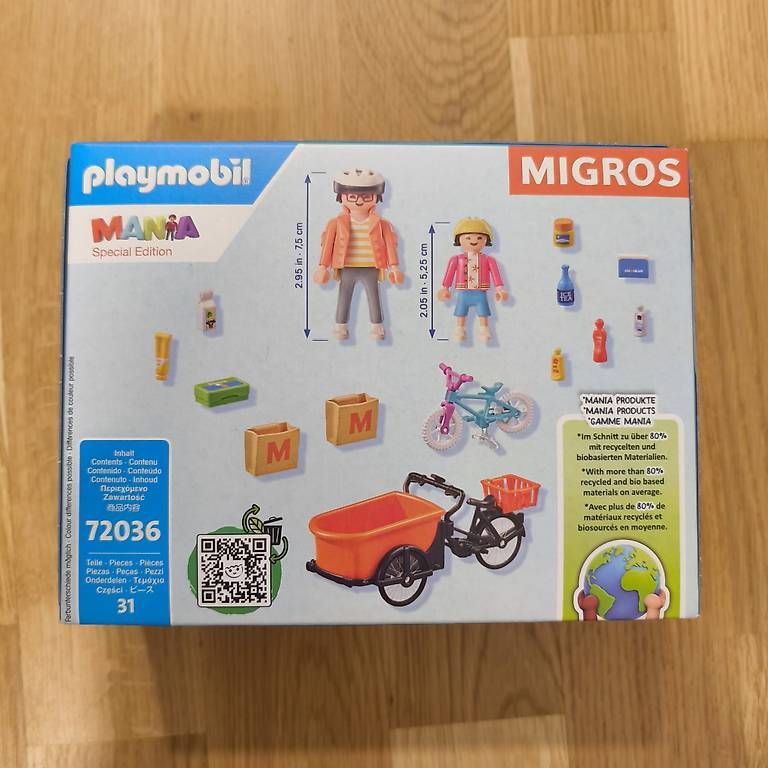 Playmobil Giocattoli: Playmobil Migros Mania 72036 – Nuovo e nell'imballaggio originale da Schlieren venduto da Hmuiht 1