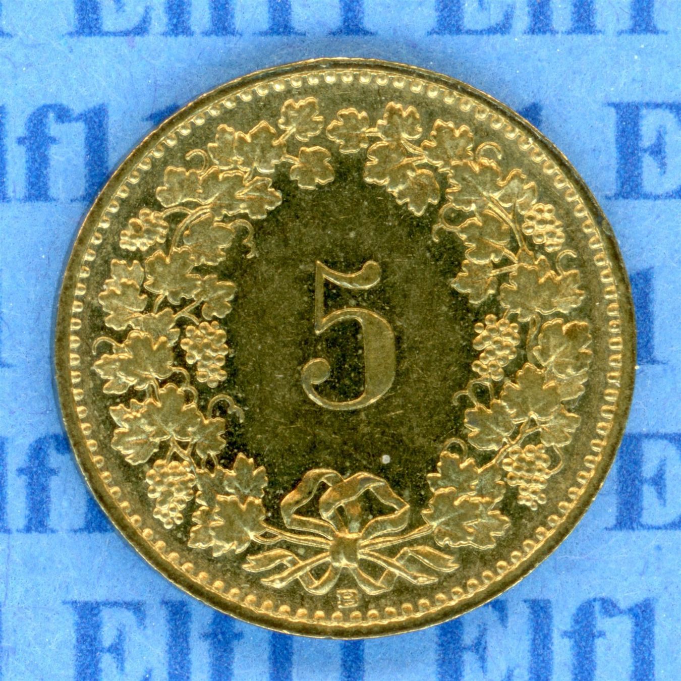 Tutti le monete: CHF___0.05 1992 -unz 5 Rappen – Usato da Widnau venduto da Elf11 1