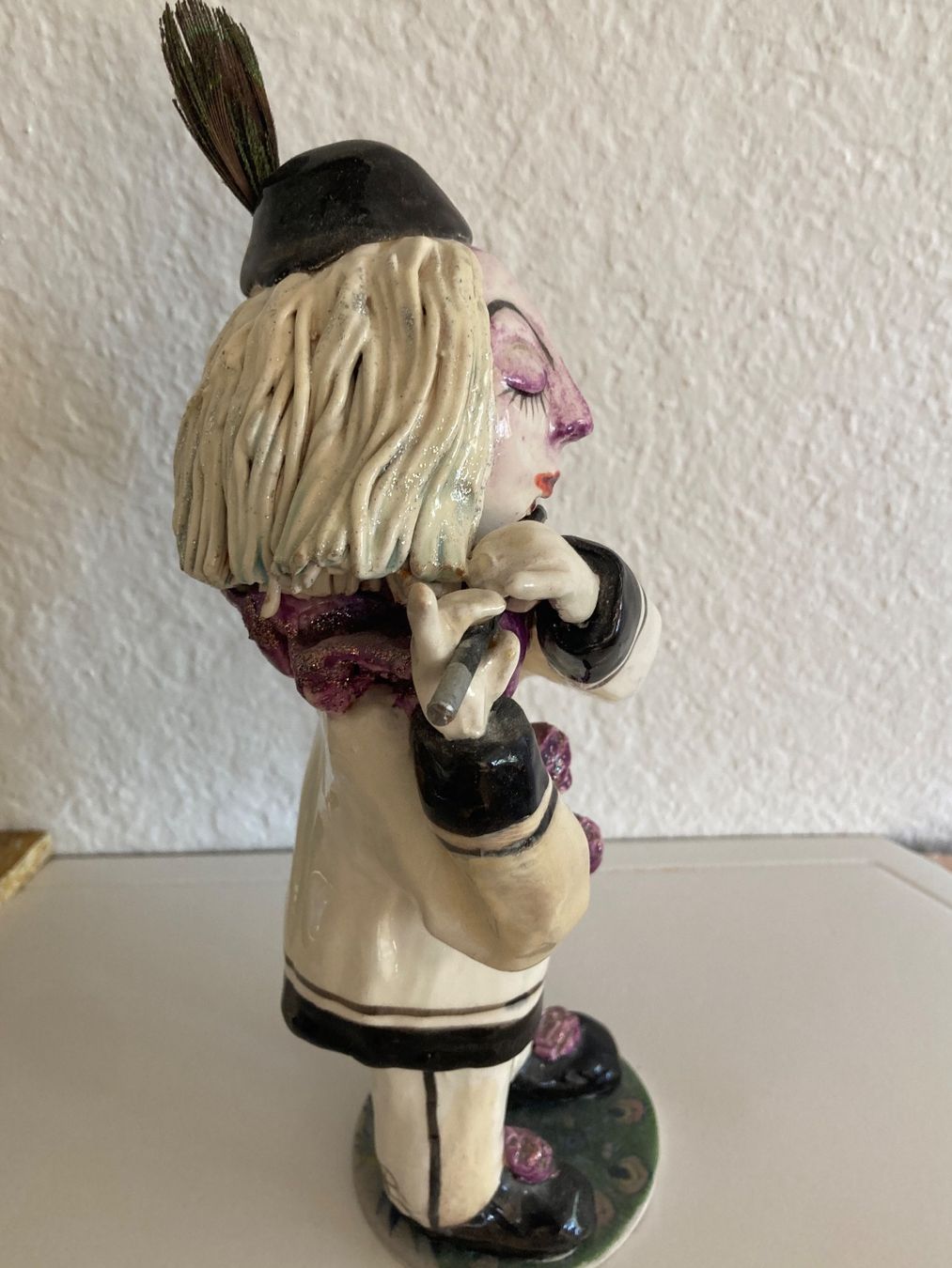 Statuette: Fasnachtsfigur Rice Wunderli Pierrot – Usato da Rüti ZH venduto da coccinelle88 2