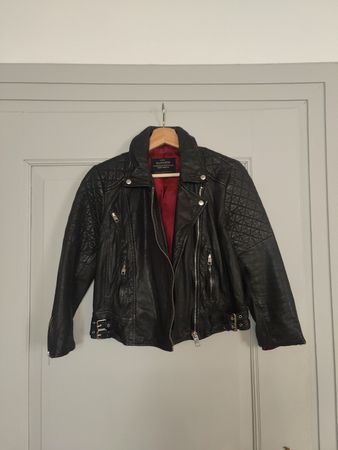 kurze Lederjacke von All Saints - US 10
